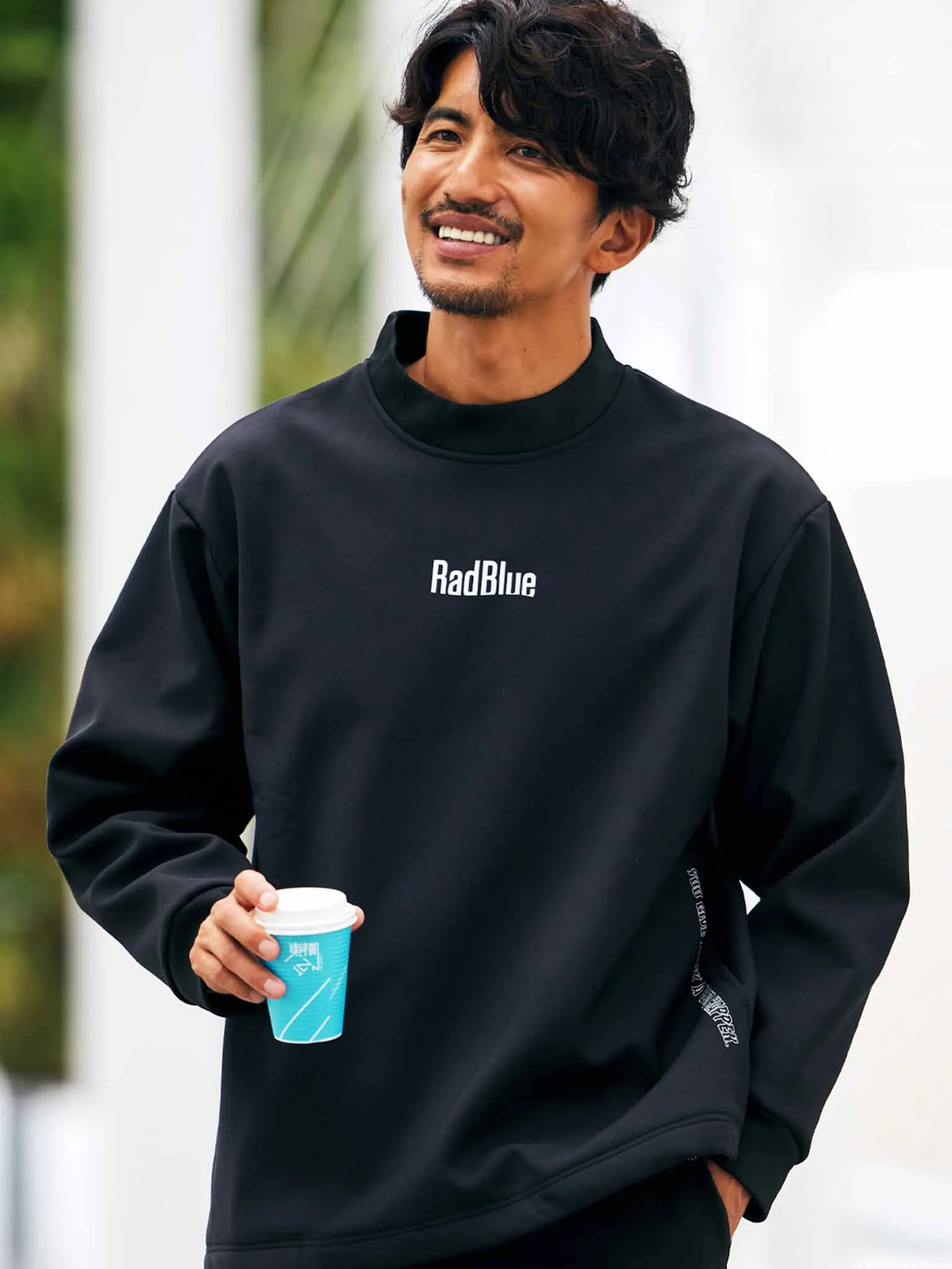 ウィンドプルーフ ボンディング モックネックプルオーバー