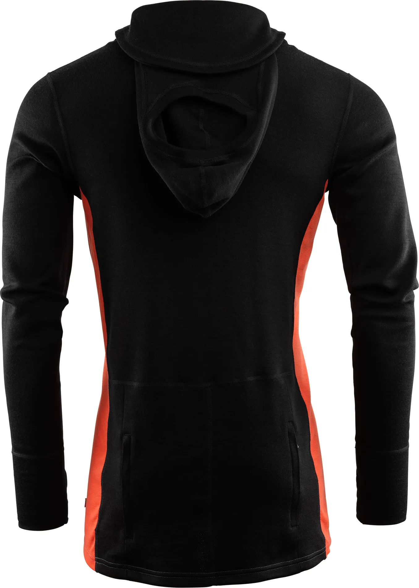 Aclima WarmWool Hood Sweater Man North Atlantic/Jet Black/Red Clay | Buy Aclima WarmWool Hood Sweater Man North Atlantic/Jet Black/Red Clay here | Outnorth