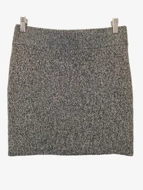 Alexander Wang Stylish Wool Stretch Mini Skirt Size M