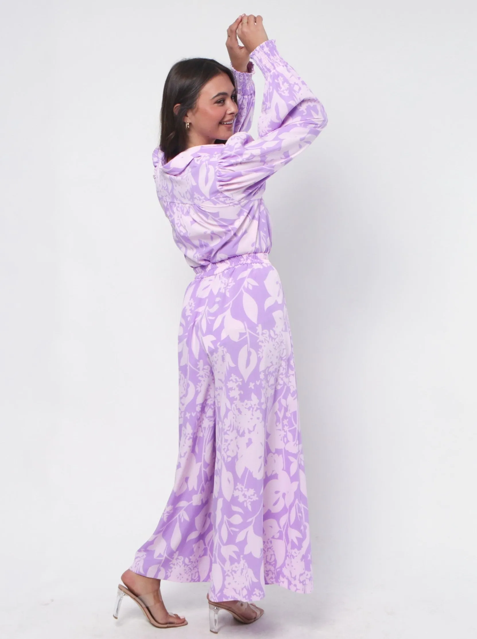 Alva Culotte - Purple Print