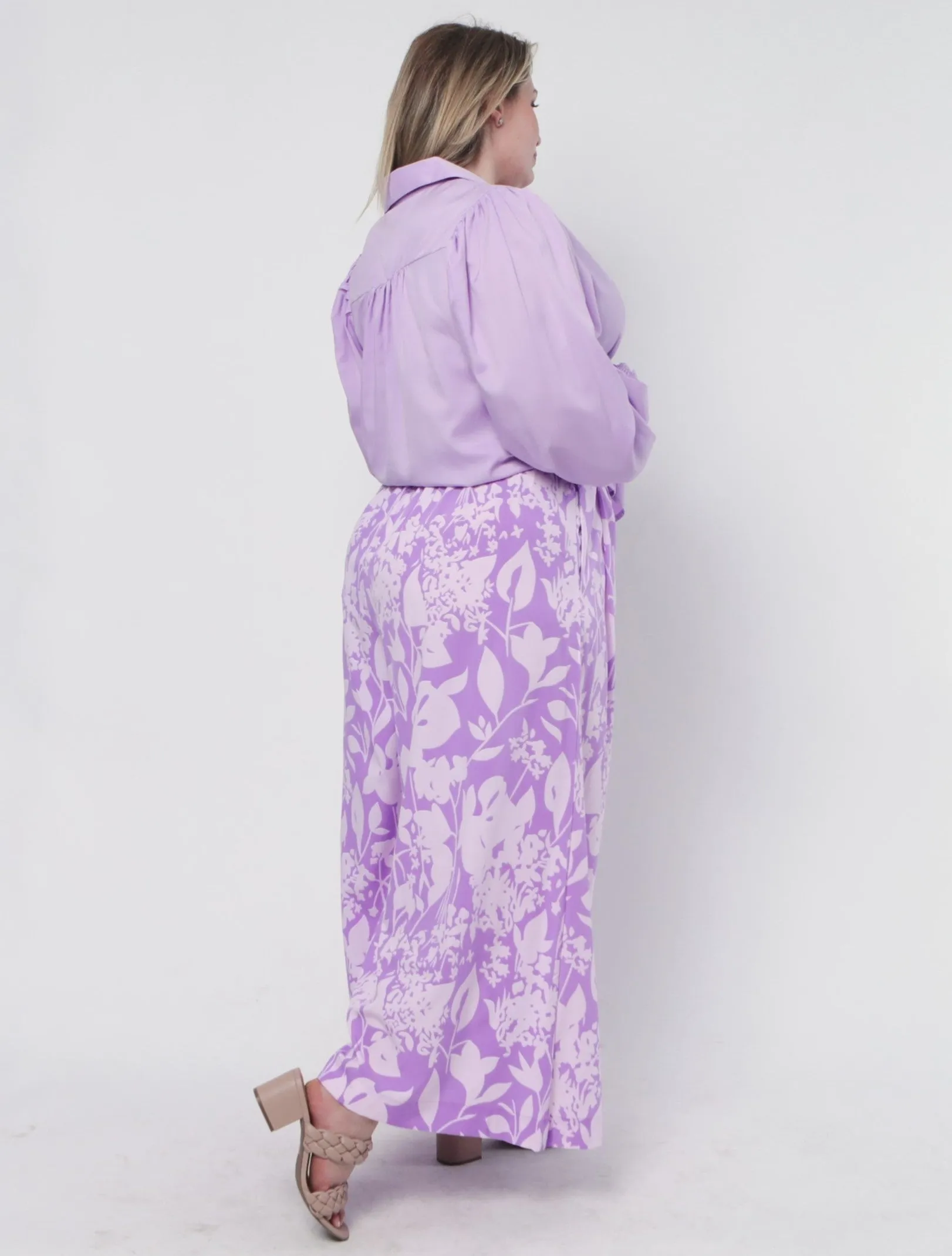 Alva Culotte - Purple Print