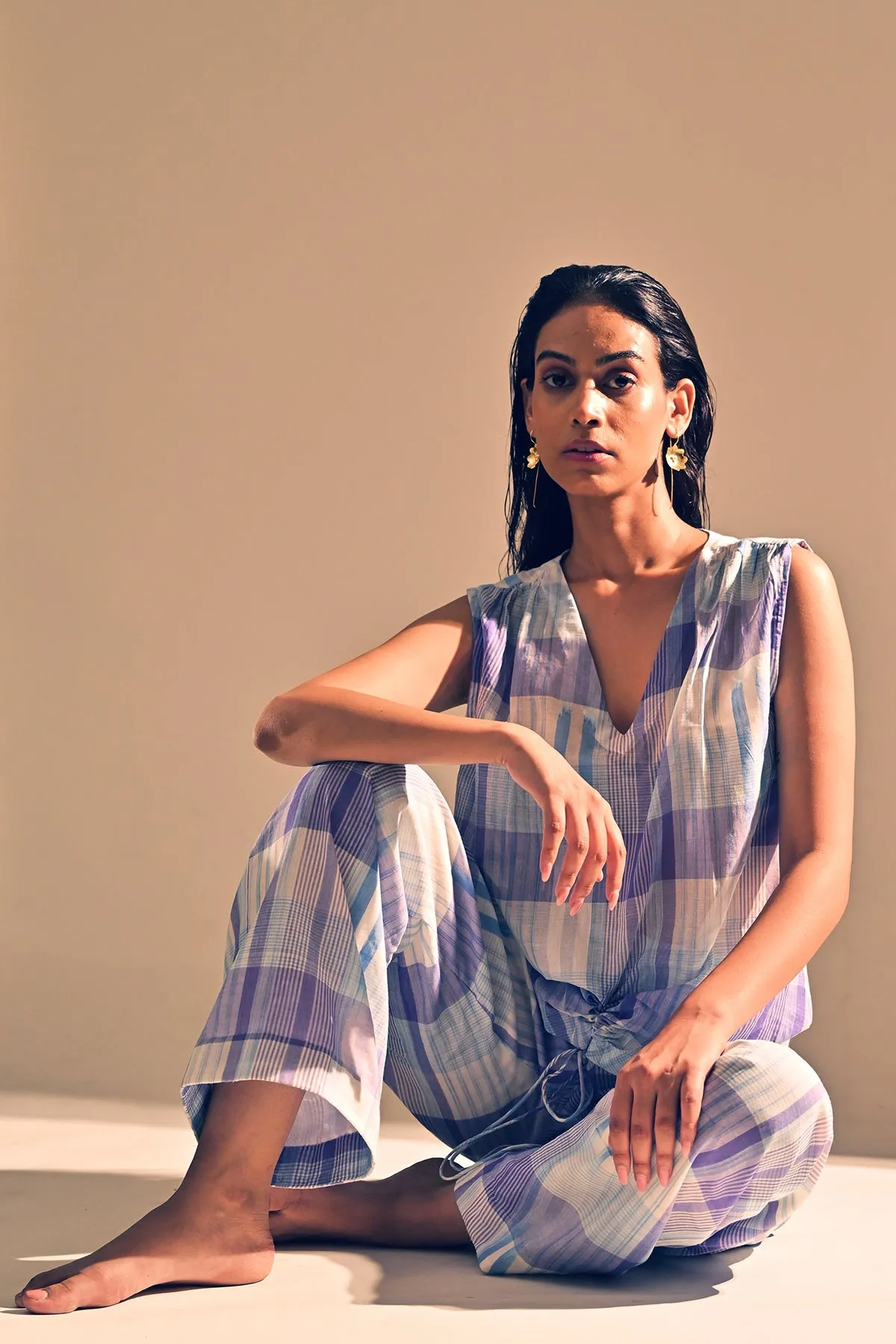 Amethyst Quartz Straight Culottes