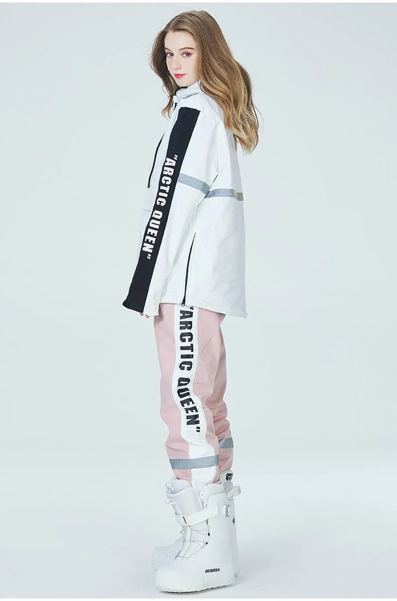 ARCTIC QUEEN Unisex Liners Snow Suit - White Series
