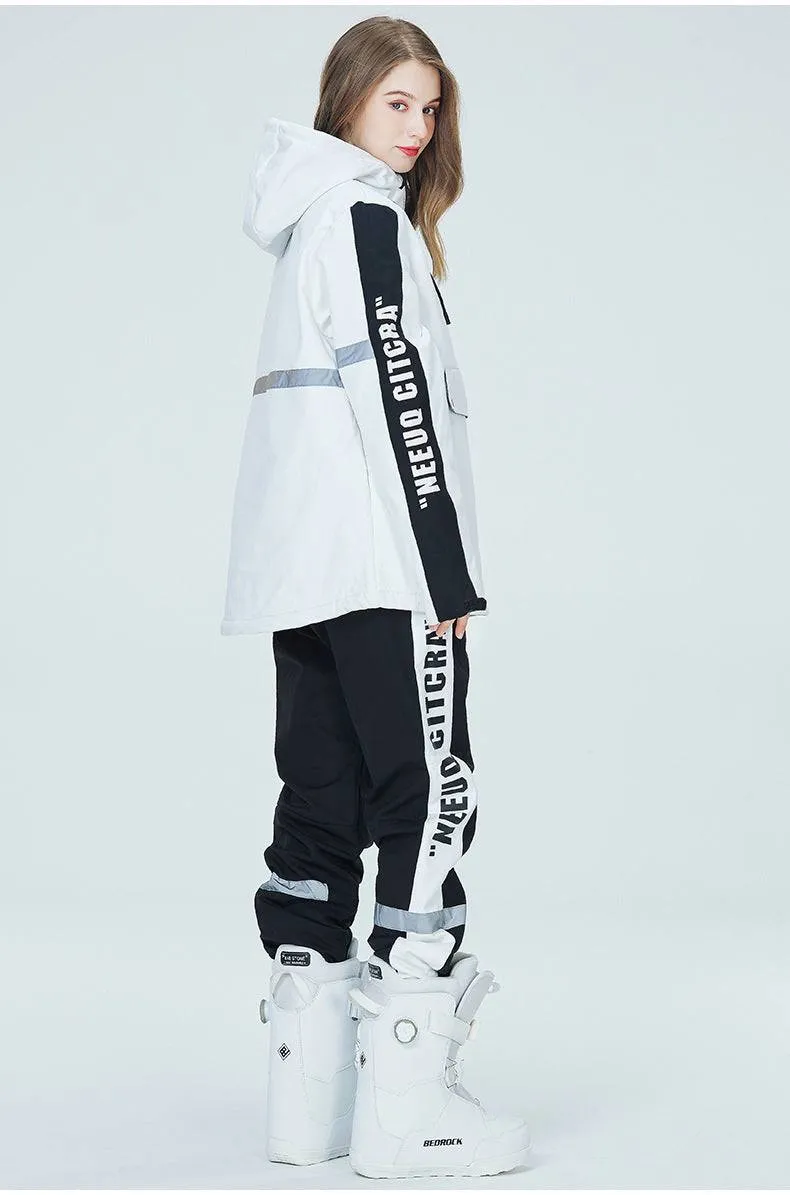 ARCTIC QUEEN Unisex Liners Snow Suit - White Series