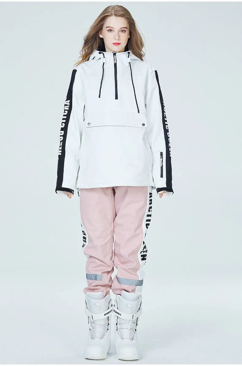 ARCTIC QUEEN Unisex Liners Snow Suit - White Series