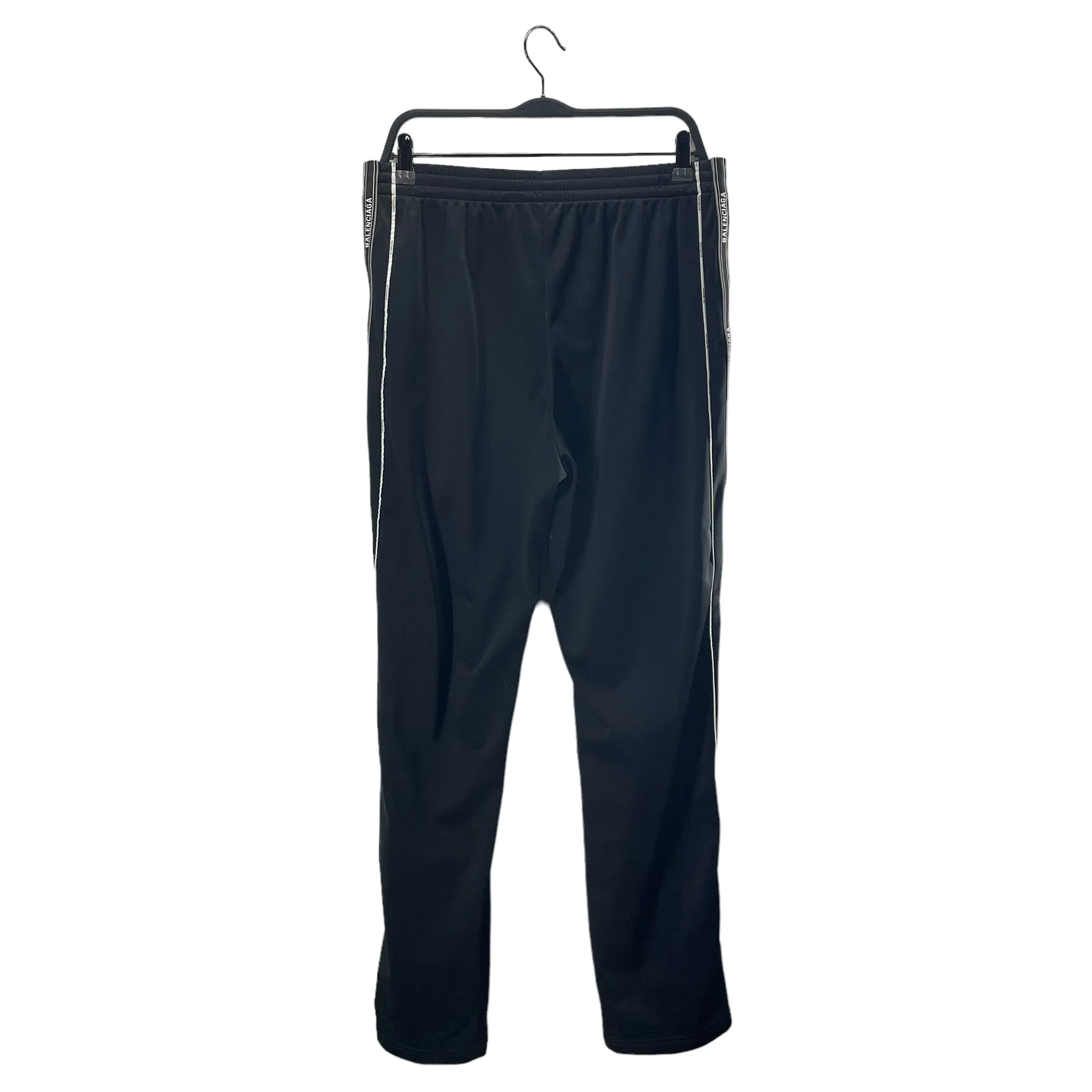 BALENCIAGA/Sweatpants/48/Nylon/BLK/Joggers/REFLECTIVE ON SIDE ZIPPER BOTT