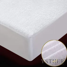 BeautySleep Terry Waterproof Mattress Protector Premium Hypoallergenic Cover