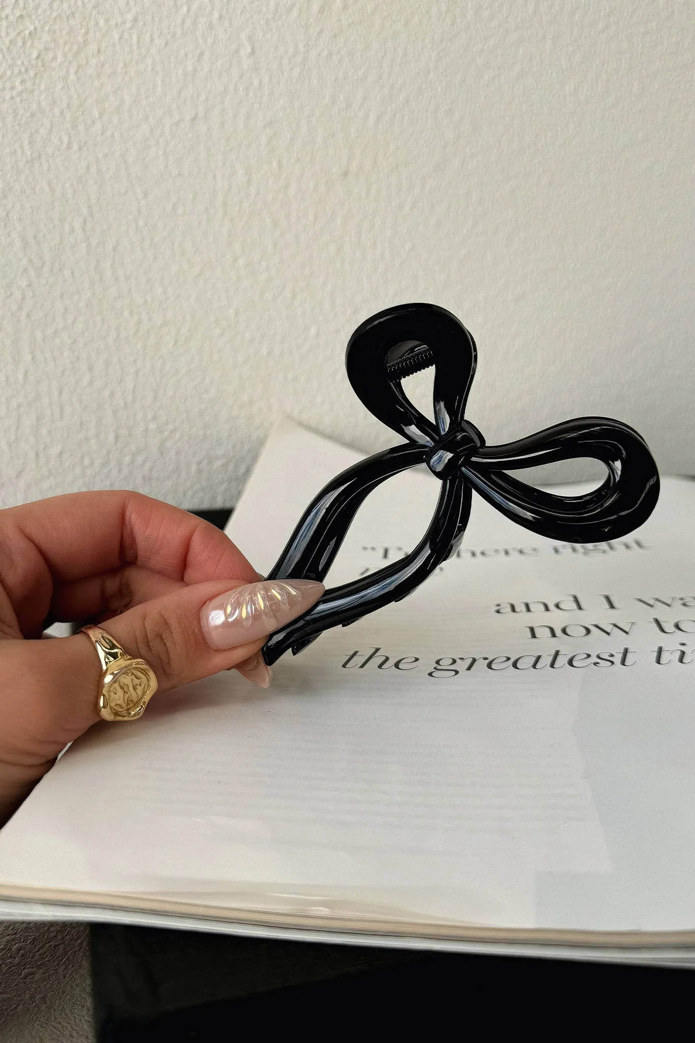 Blaire Claw Clip - Black