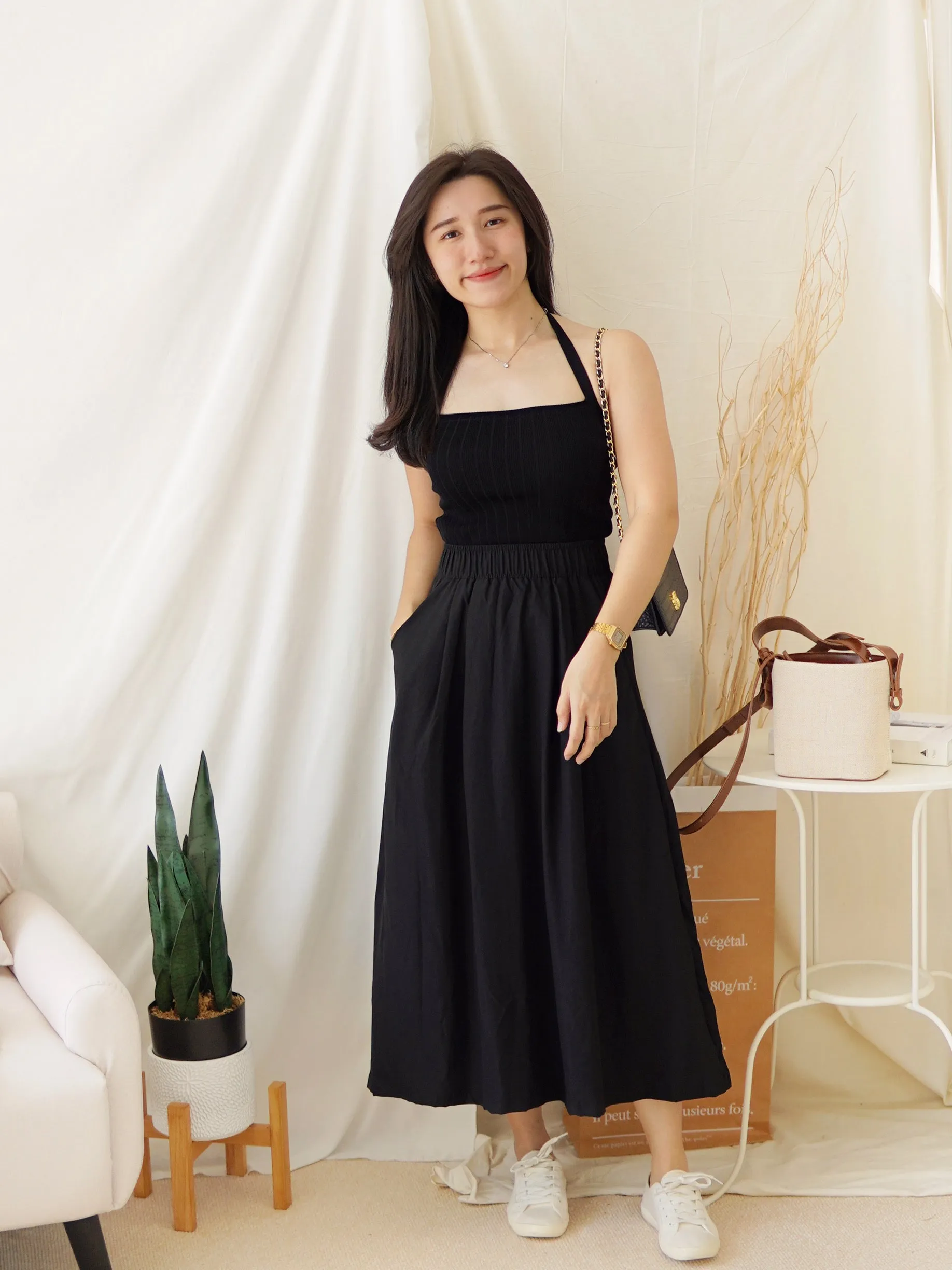 BLAKE RUBBER ALINED SKIRT