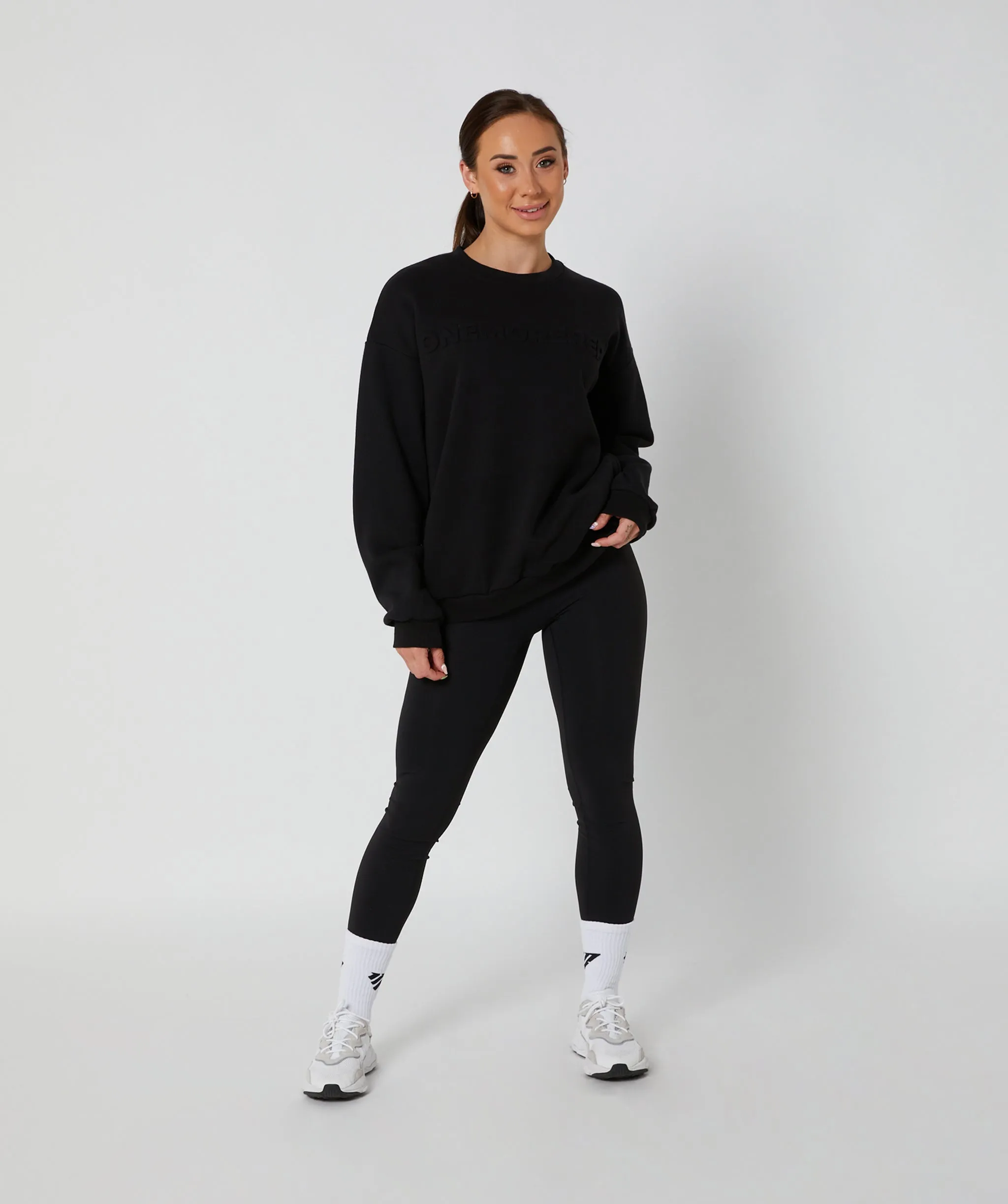 Boss Crewneck Jumper Black by OneMoreRep