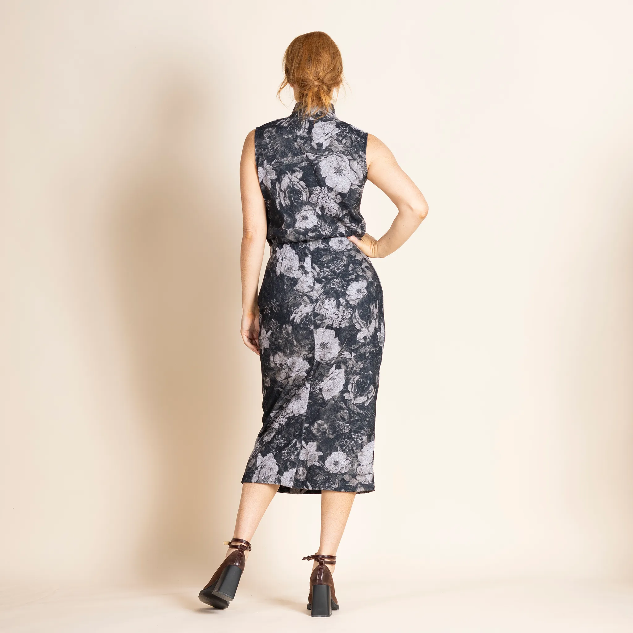 cabbage rose skirt