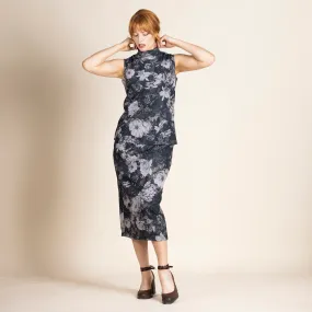 cabbage rose skirt