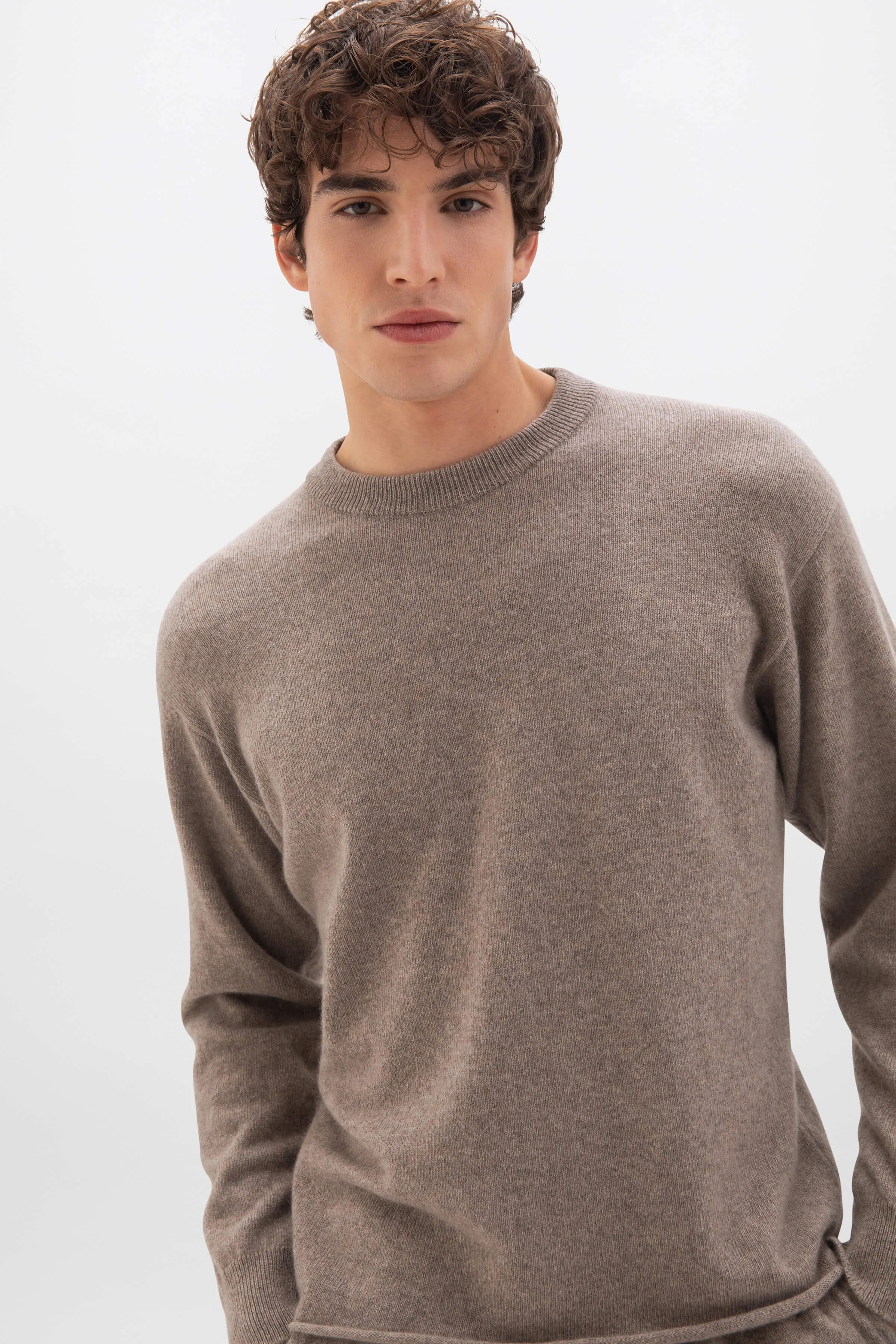 Cashmere Drop Shoulder Jumper