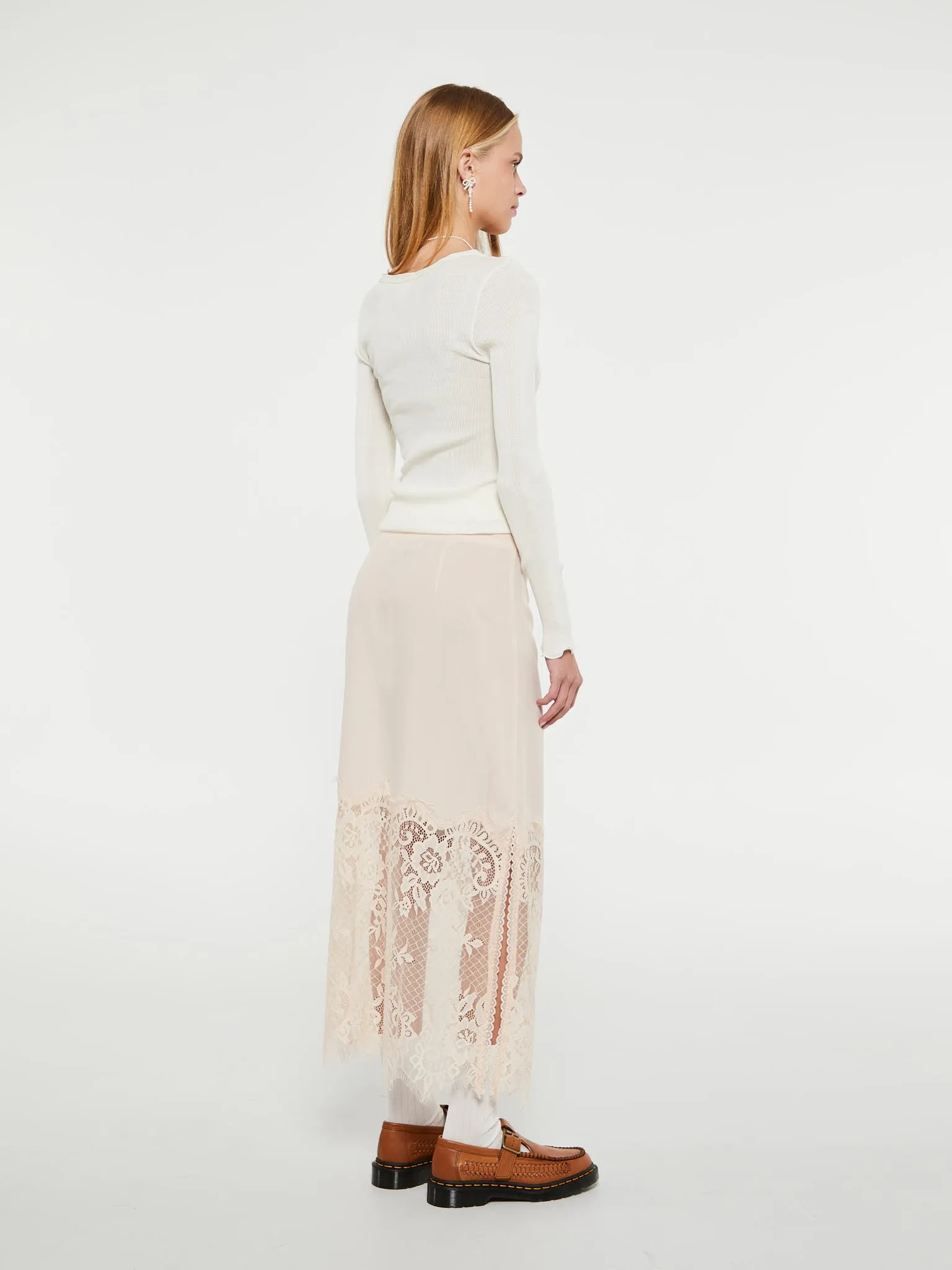 Cheri Skirt in Peach Dust