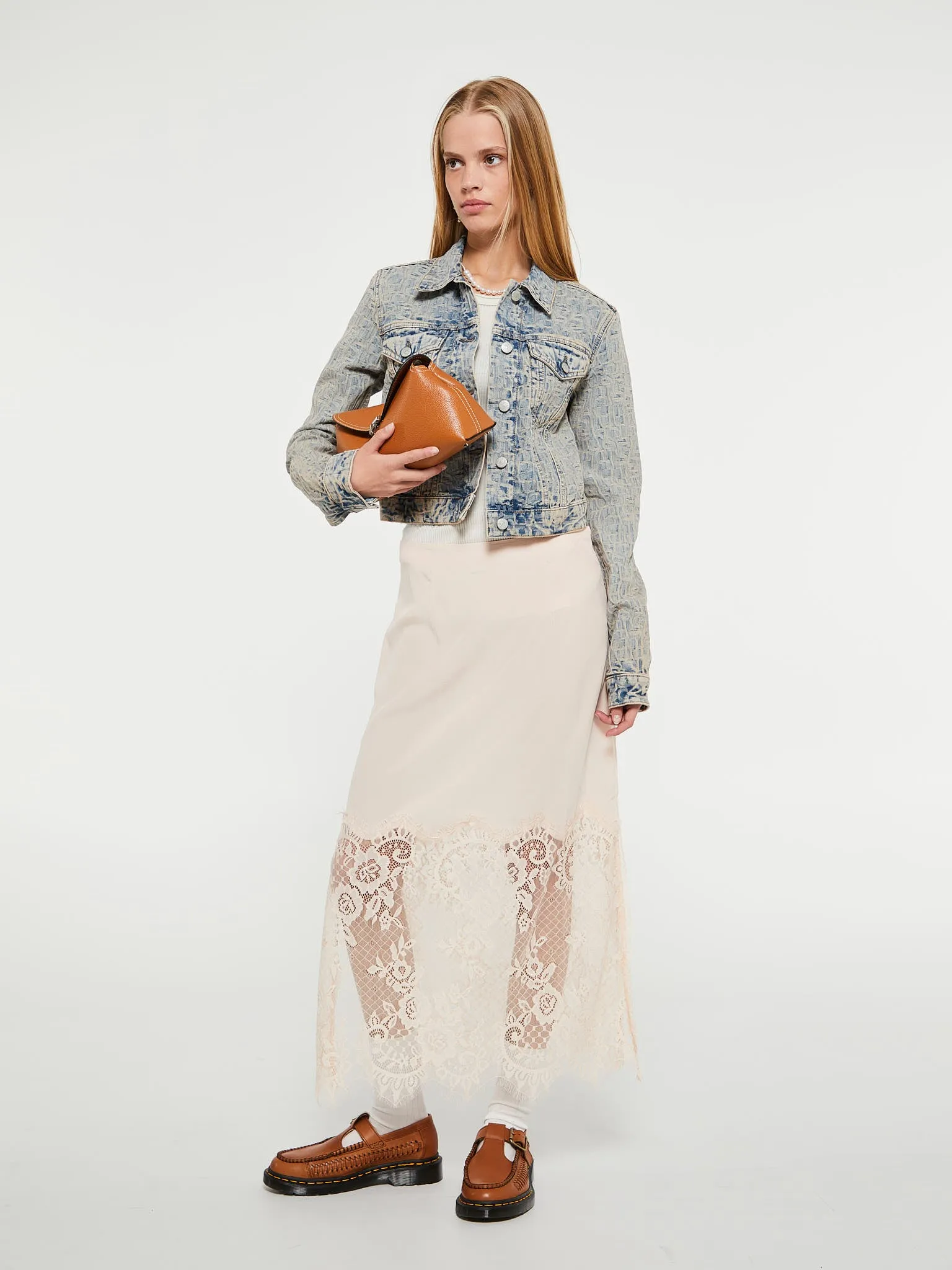 Cheri Skirt in Peach Dust