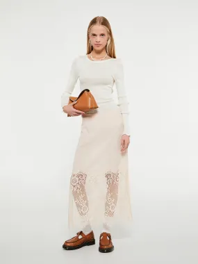 Cheri Skirt in Peach Dust