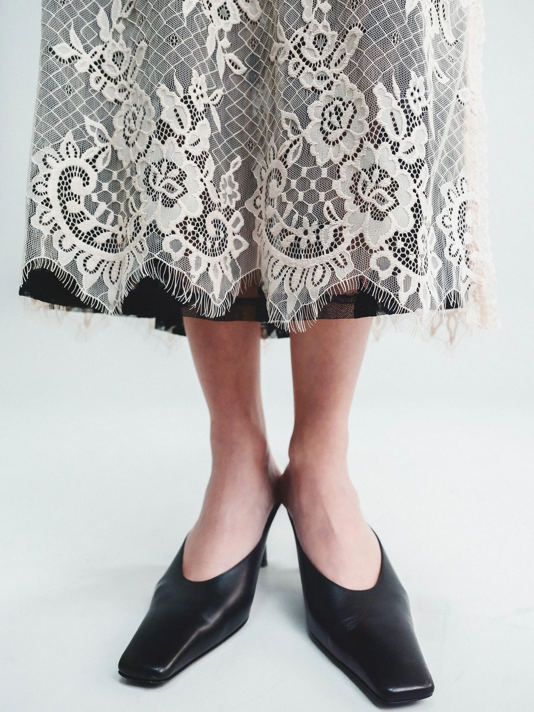 Cheri Skirt in Peach Dust