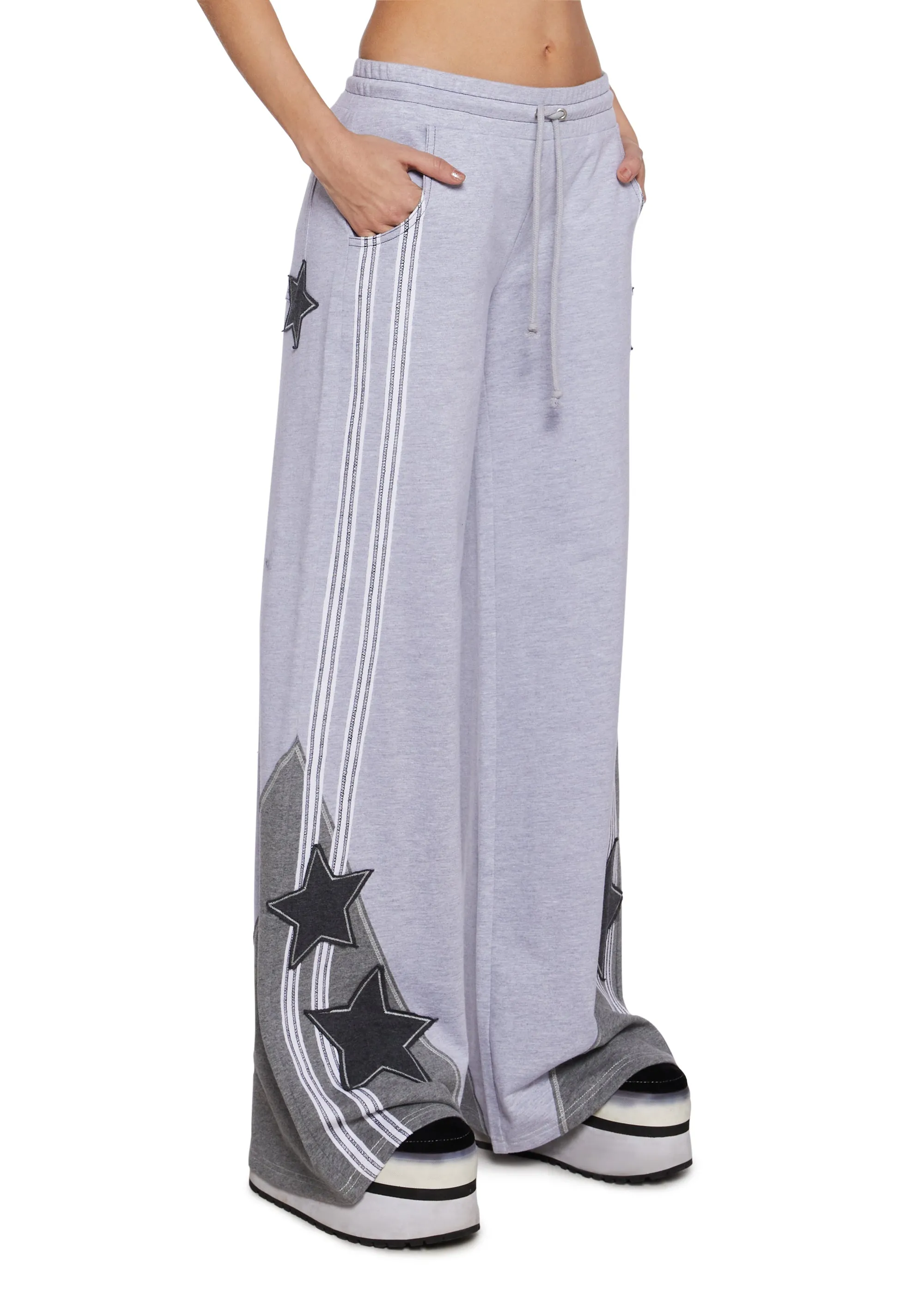 Cool Mixtape Wide Leg Sweatpants