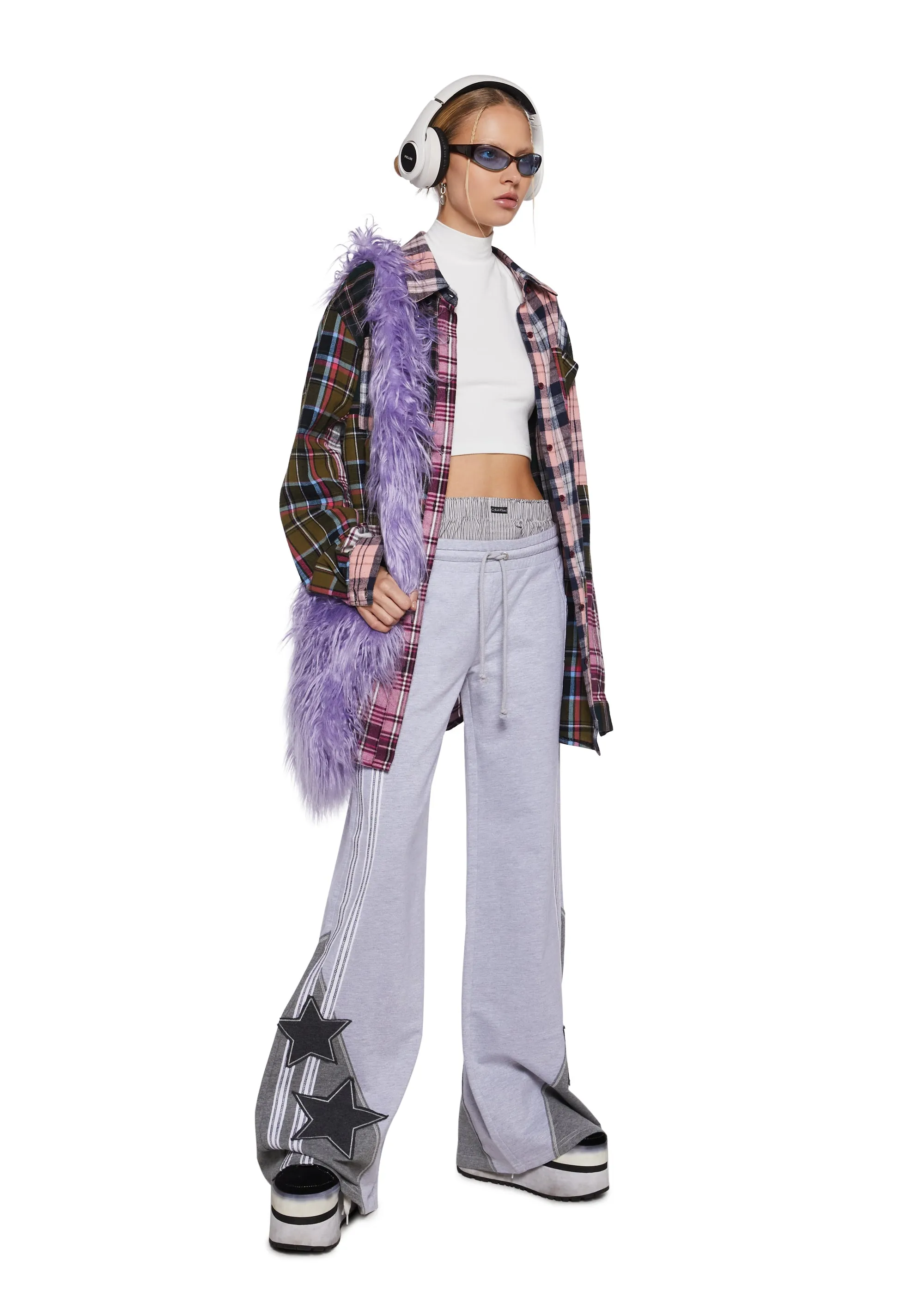 Cool Mixtape Wide Leg Sweatpants