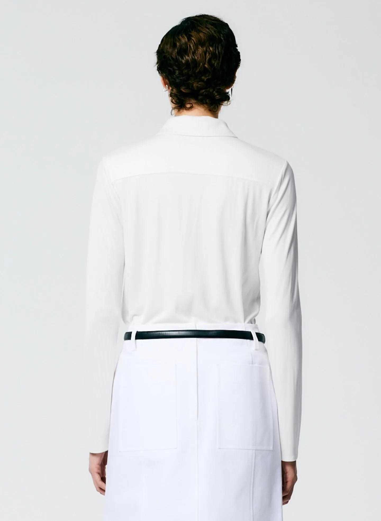 Deeba Cupro Slim Shirt