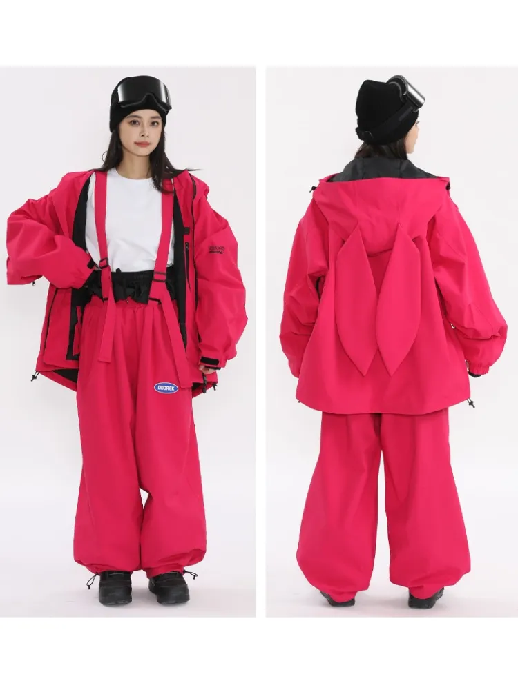Doorek 3L Detachable Rabbit Jacket - Unisex