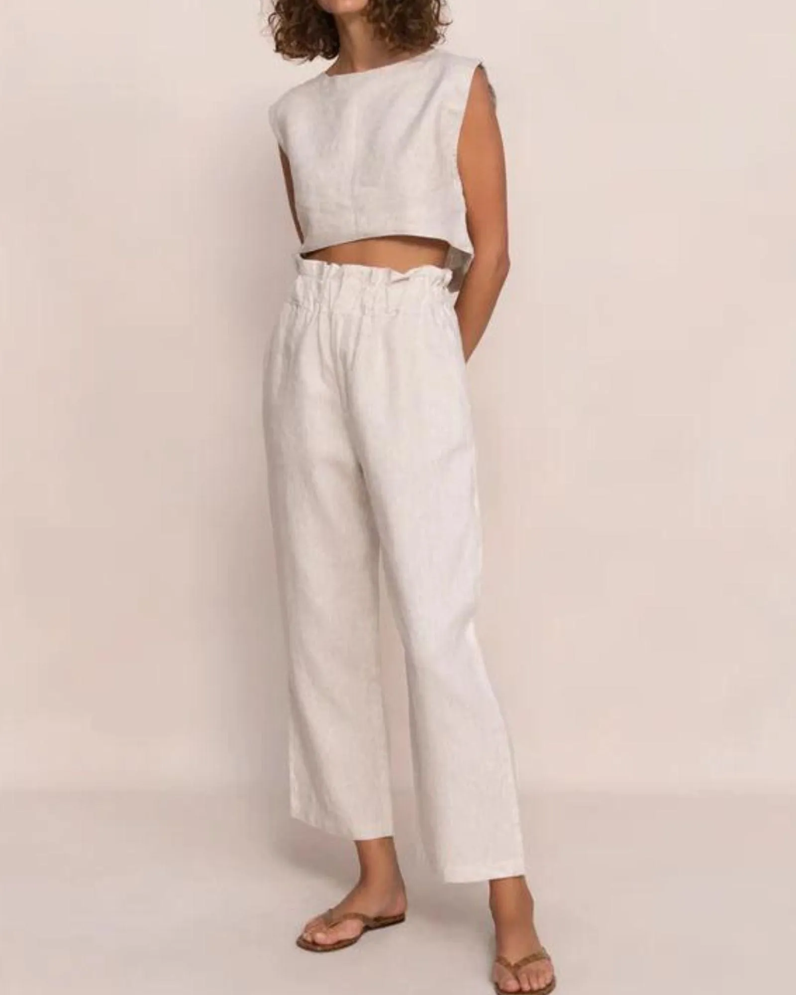 Ducky Pant in Natural