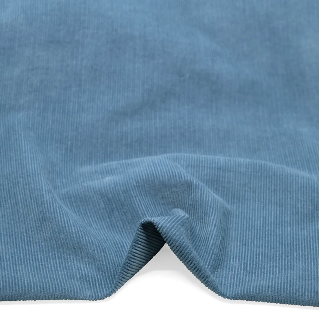 Fine Cotton Corduroy - Canal