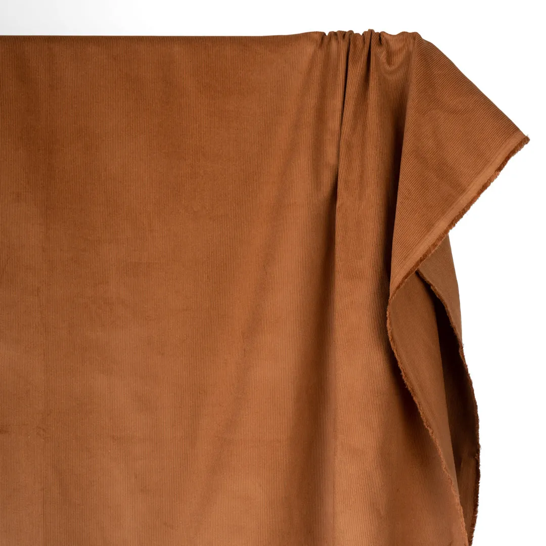 Fine Cotton Corduroy -  Teak
