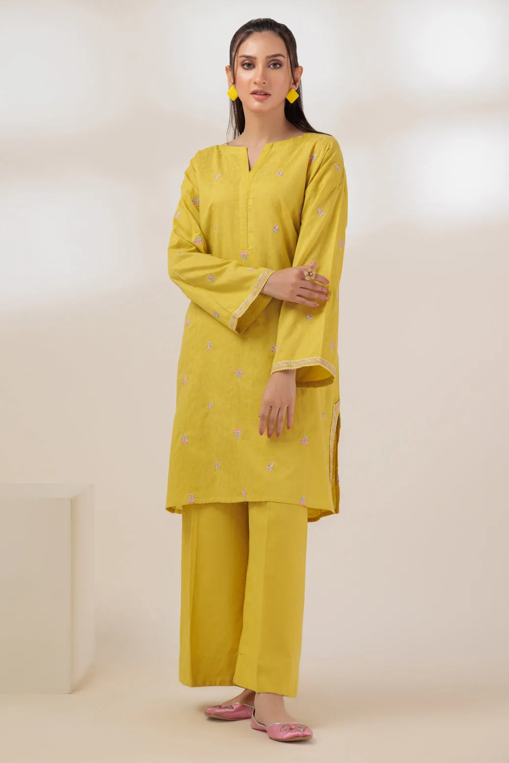 GREEN-JACQUARD-2 PIECE (BSAS232P17)