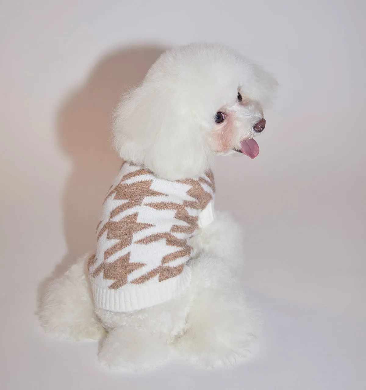 Houndstooth Jumper