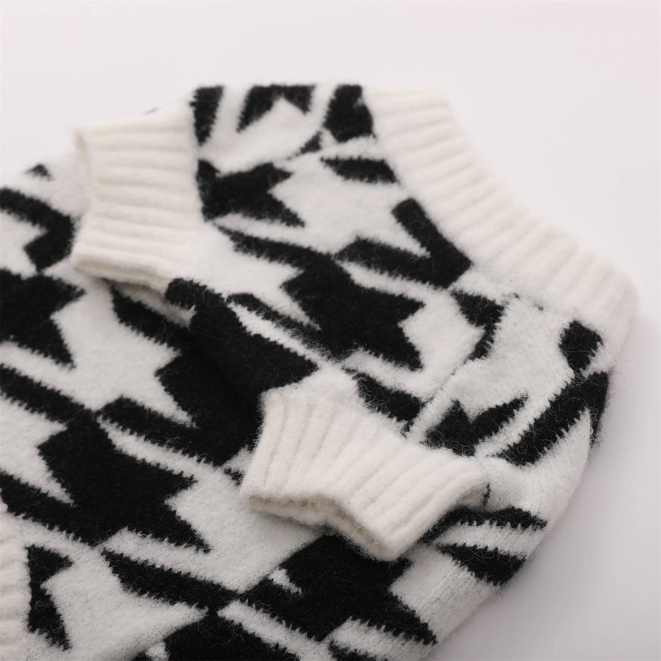 Houndstooth Jumper
