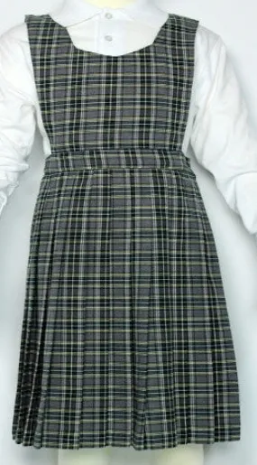 Jumper V-Neck Top With Elastic Knife Pleated Skirt J8--93-3