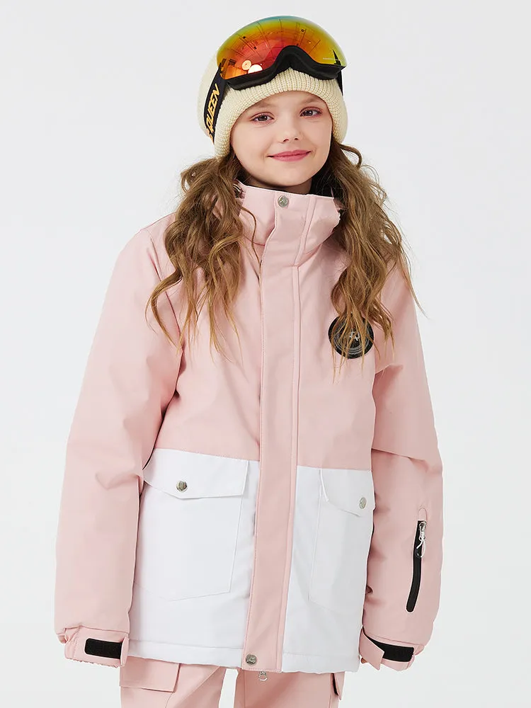 Kid's Unisex Mountain Explorer Waterproof Snow Jacket