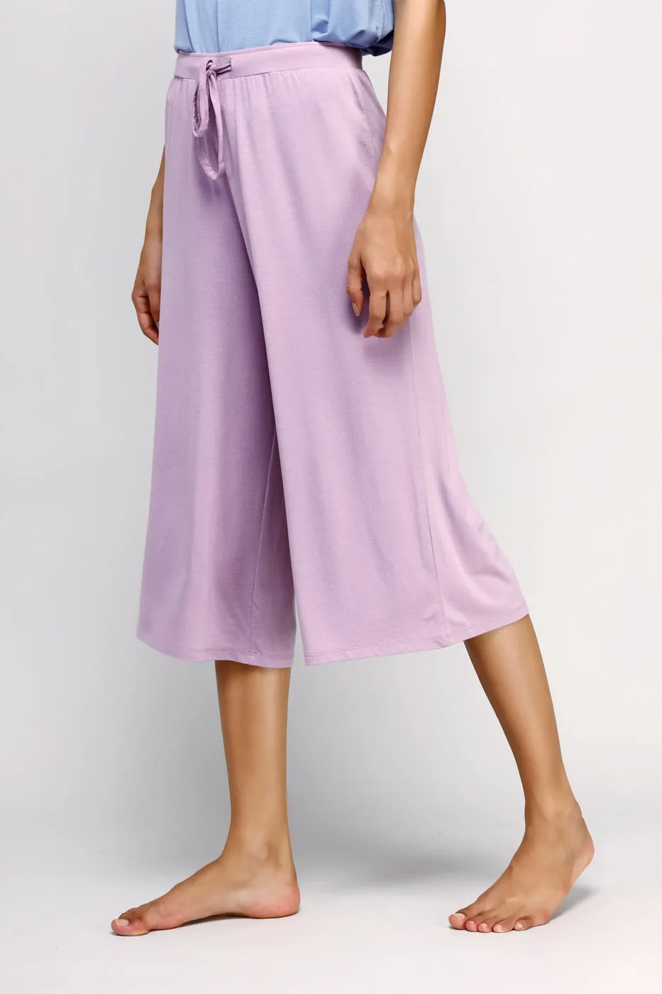 Lavender Culottes Set