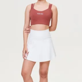 LUXEFLEX SLIT SKIRT