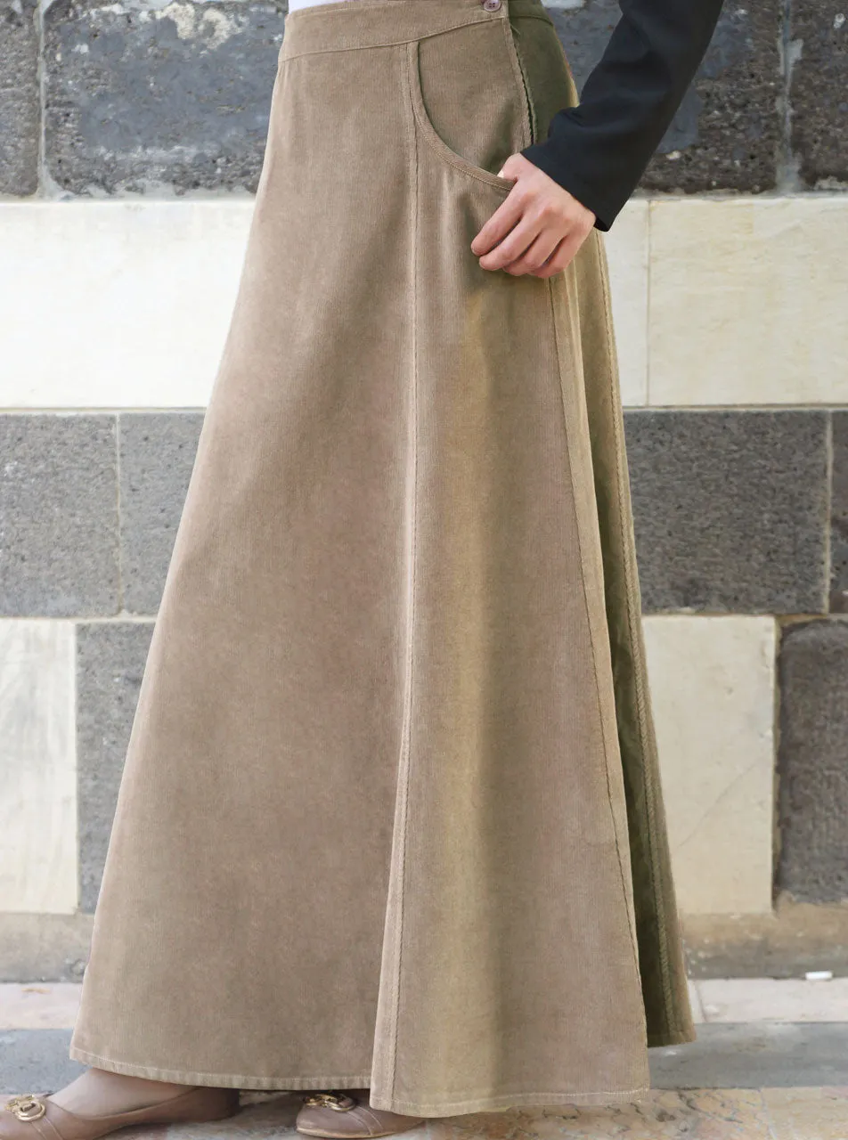 Marina Corduroy Skirt
