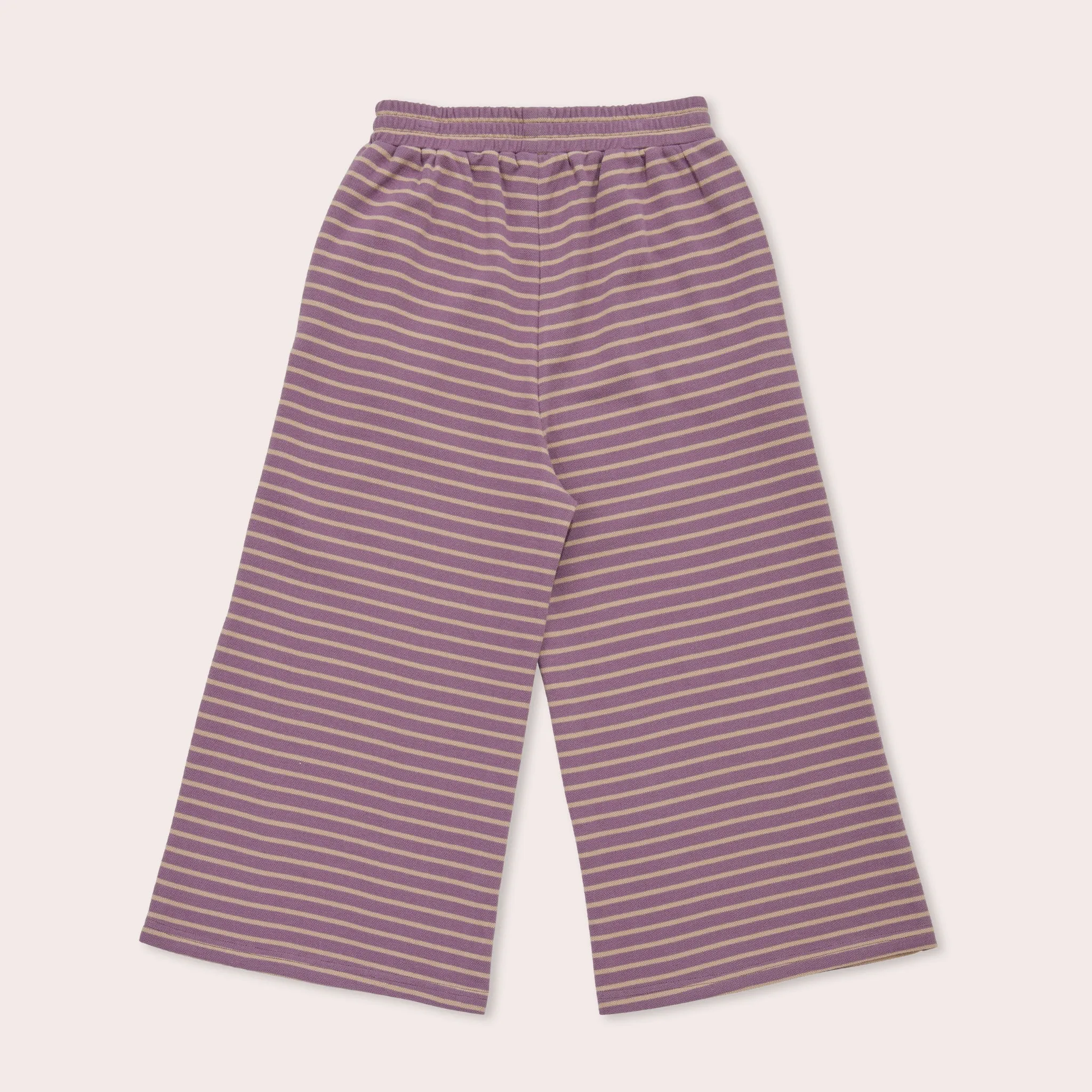 Mauve Stripe Culottesin