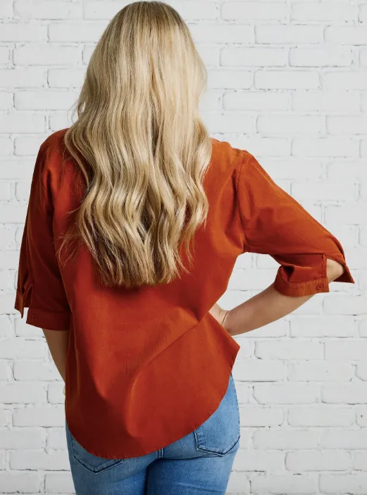 Maya Corudory Burnt Orange Top