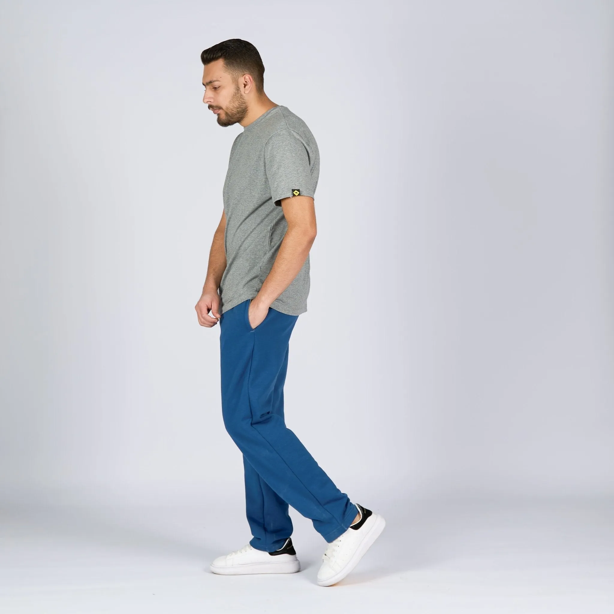 Medium Blue | Adult Straight Leg Sweatpant