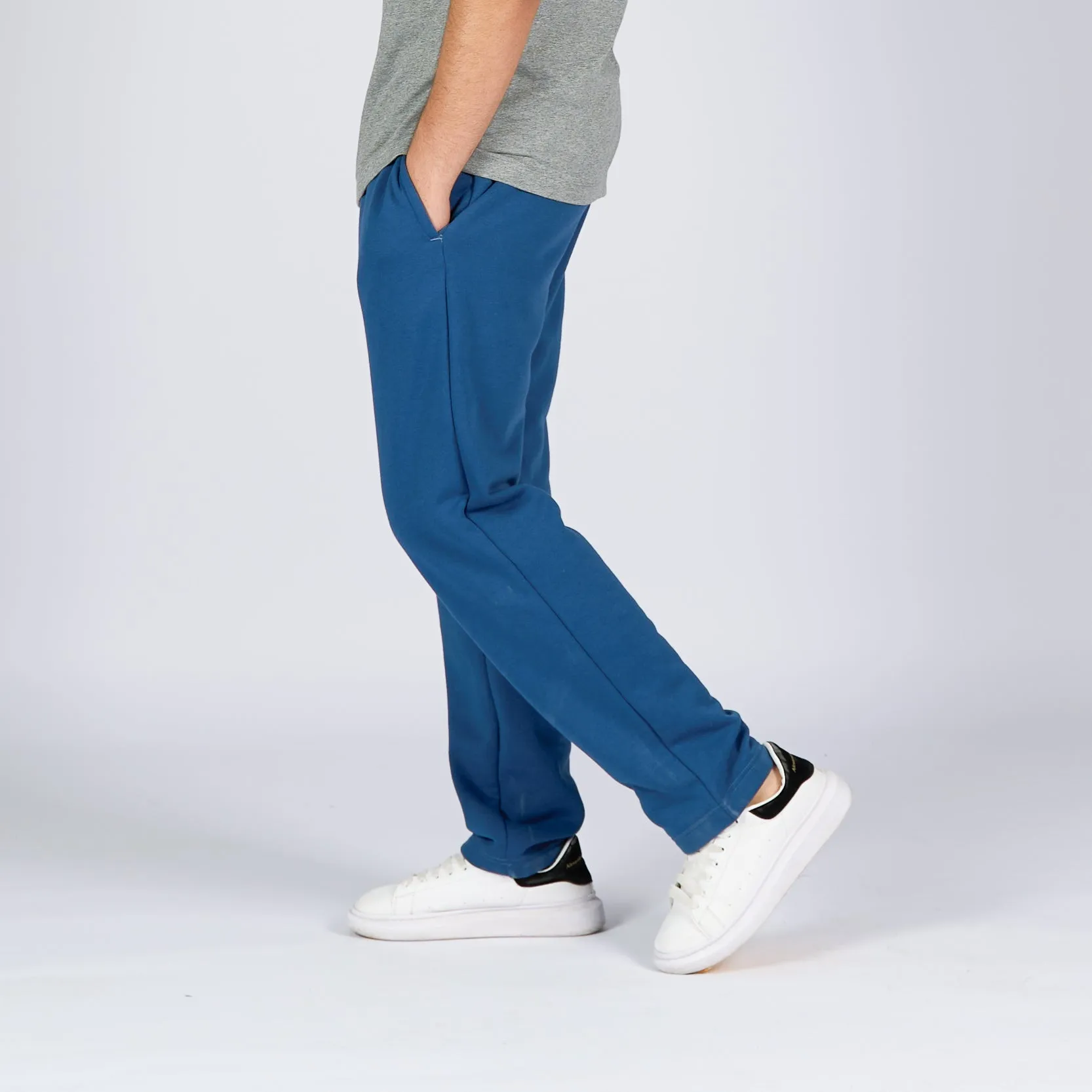 Medium Blue | Adult Straight Leg Sweatpant