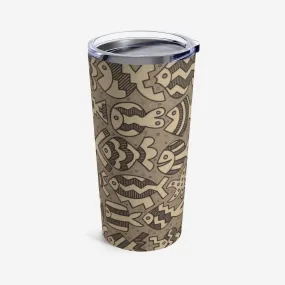 Monochromatic Fish Tumbler 20