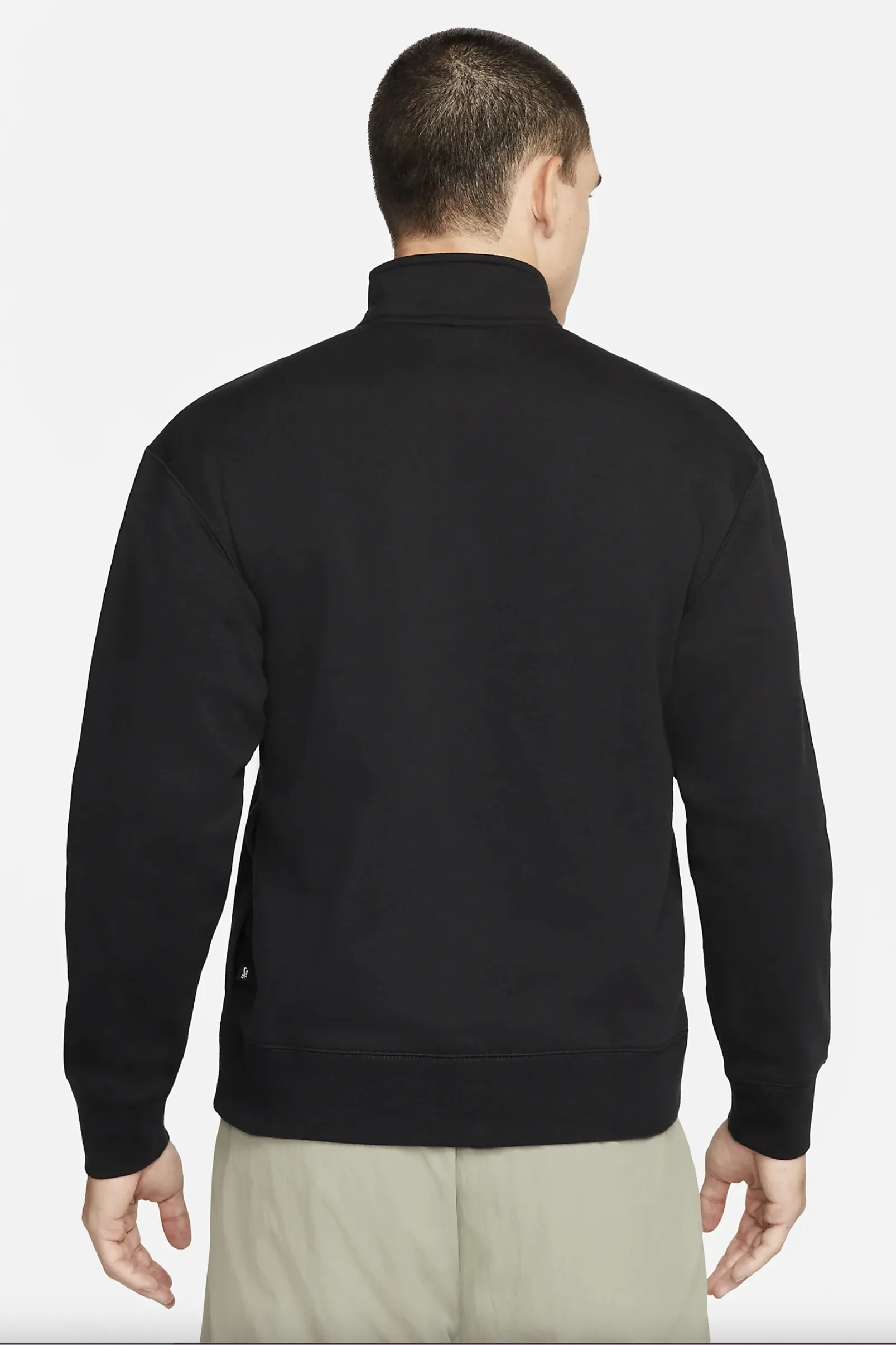 Nike SB 1/2 Zip Skate Fleece Black Gold
