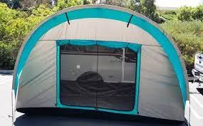 NuCamp T@B 400 Teardrop Side Tent (SILVER/BLACK TRIM)