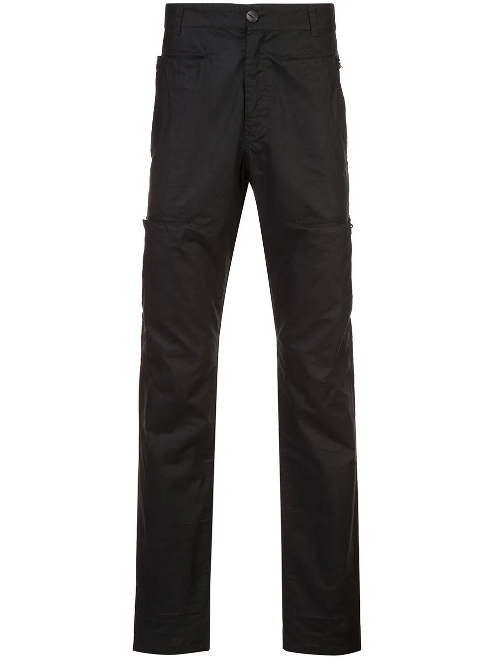 Oiled Cotton Cargo Pants