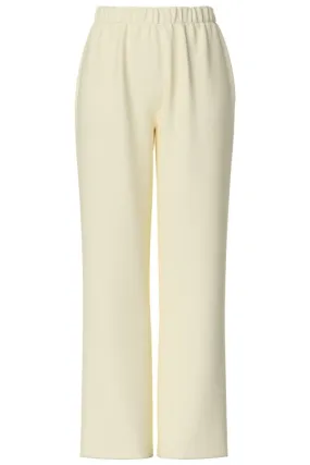 Pieces - Pcchilli Summer Wide Pants - 4702992 White Pepper