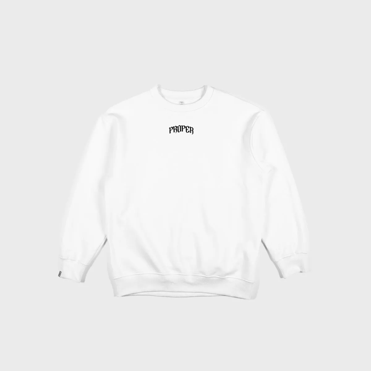 PROPER CREWNECK WHITE