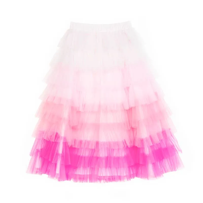 Ratatam! - Pink Ruffled Skirt