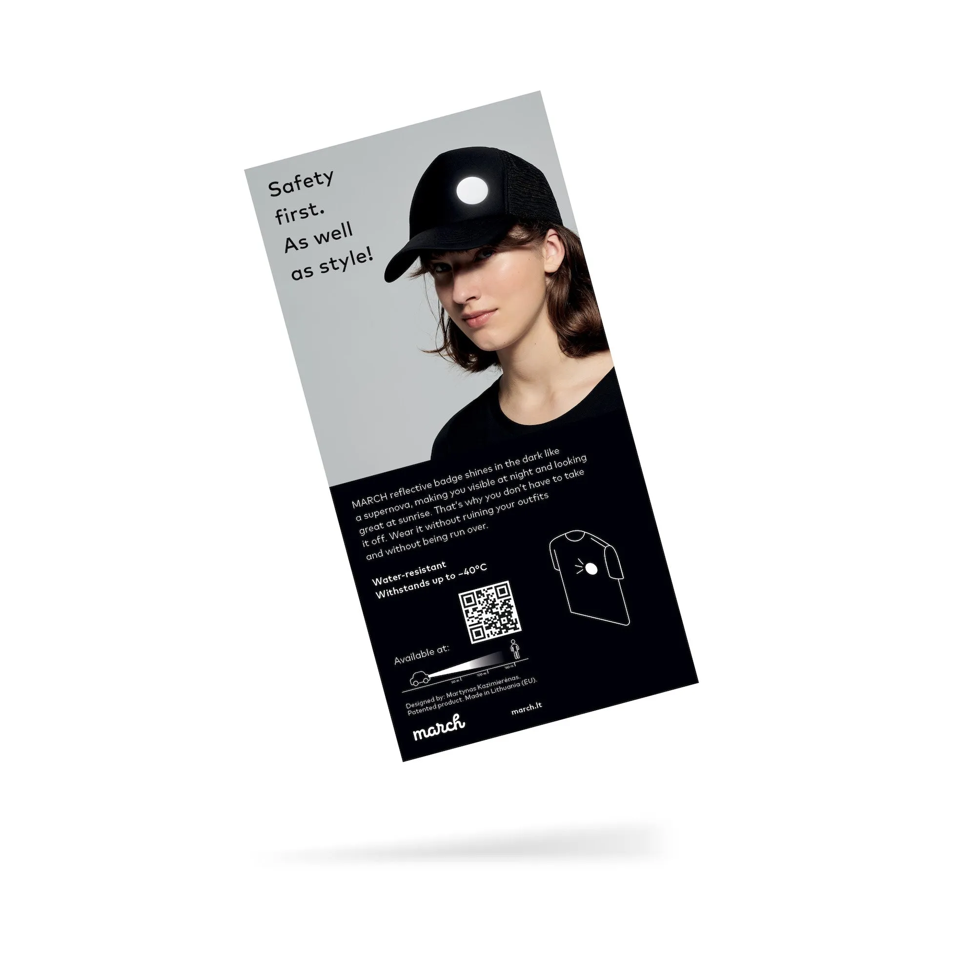 reflective badge