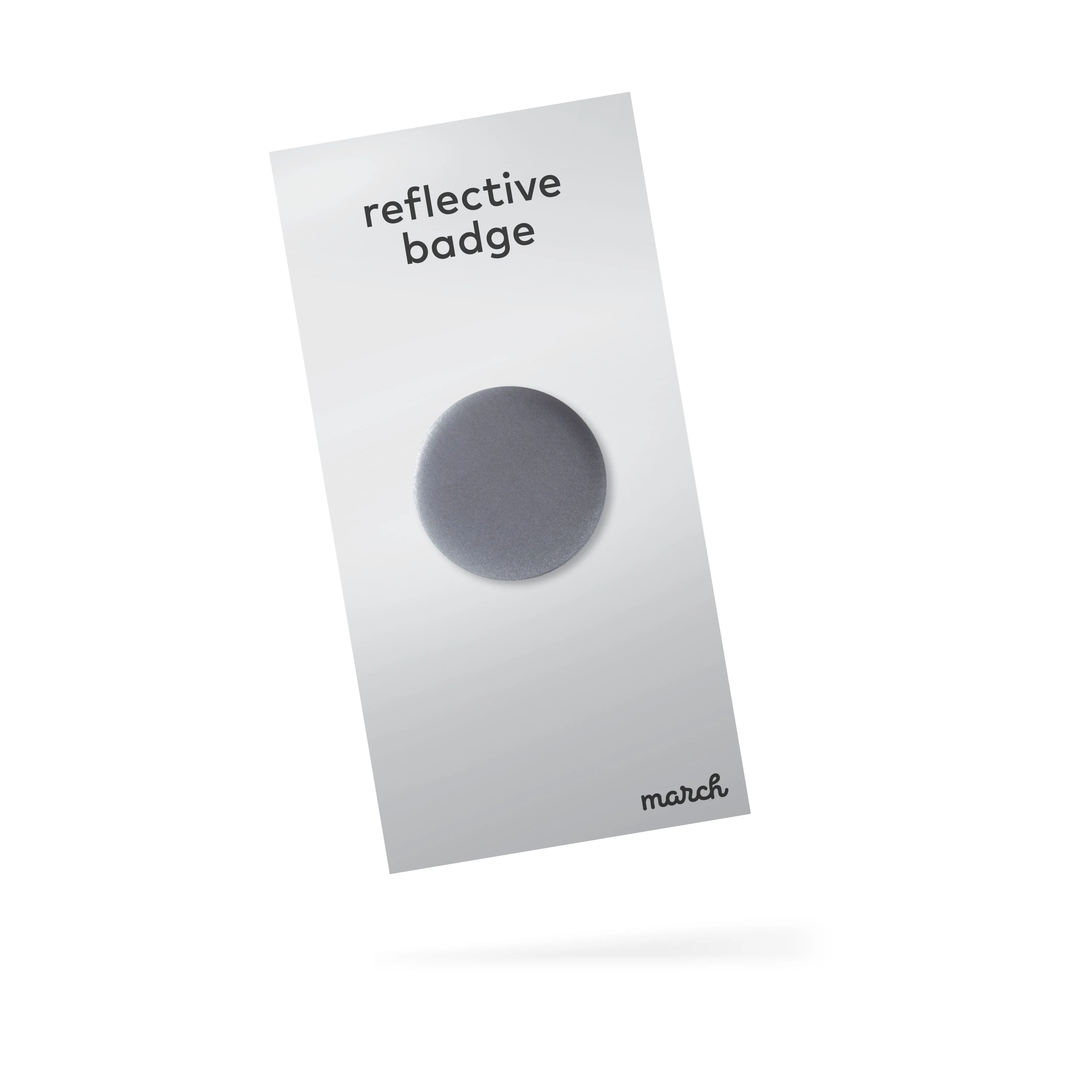 reflective badge