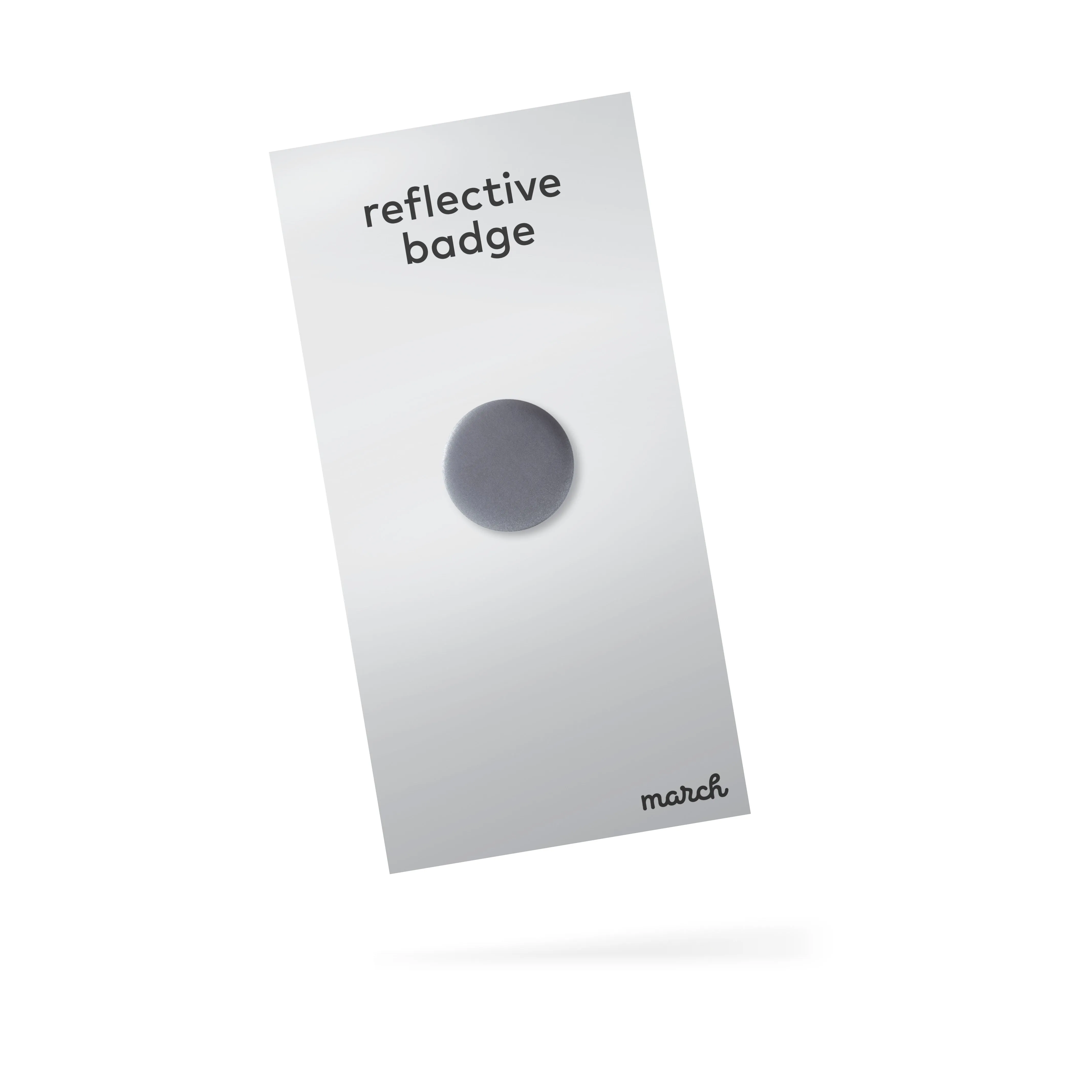 reflective badge